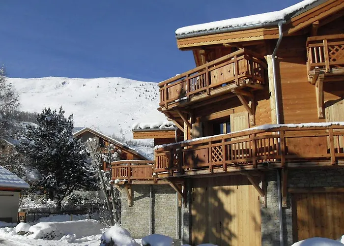 In Les 2 Alpes Near Piste Chalet